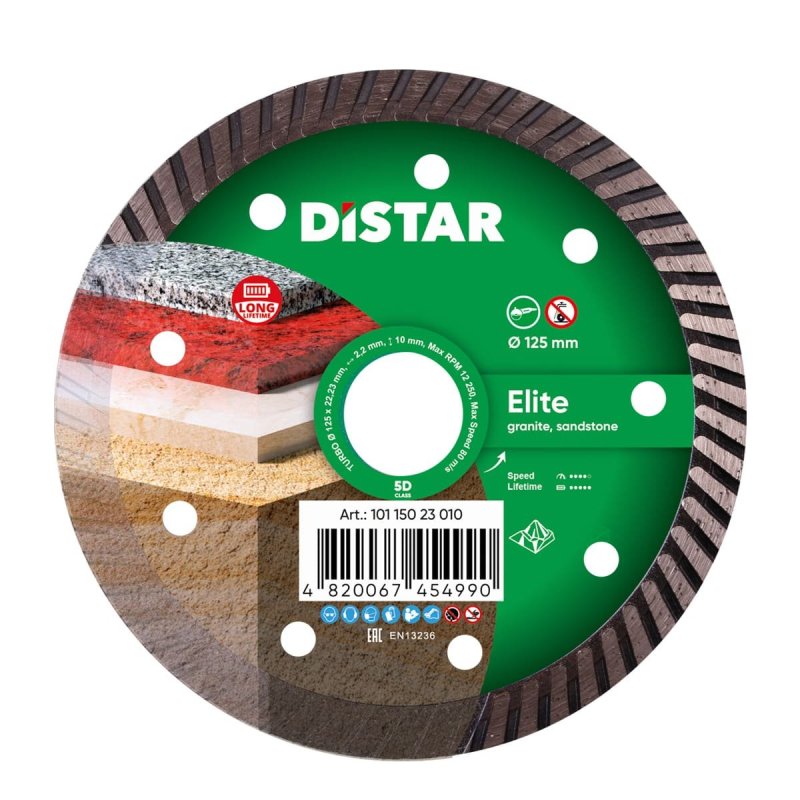 Diamentowa tarcza tnąca Turbo 125 Elite