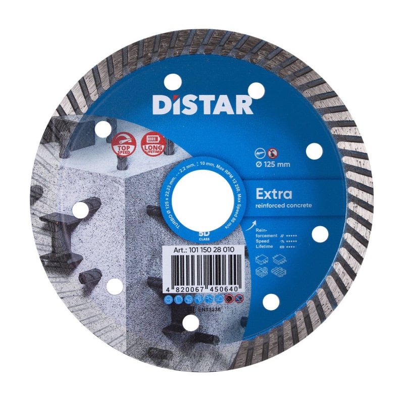 Diamentowa tarcza tnąca Turbo 125 Extra
