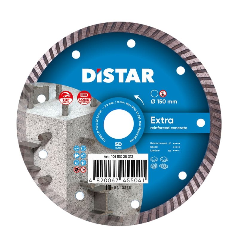 Diamentowa tarcza tnąca Turbo 150 Extra