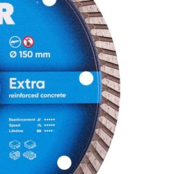 Diamentowa tarcza tnąca Turbo 150 Extra