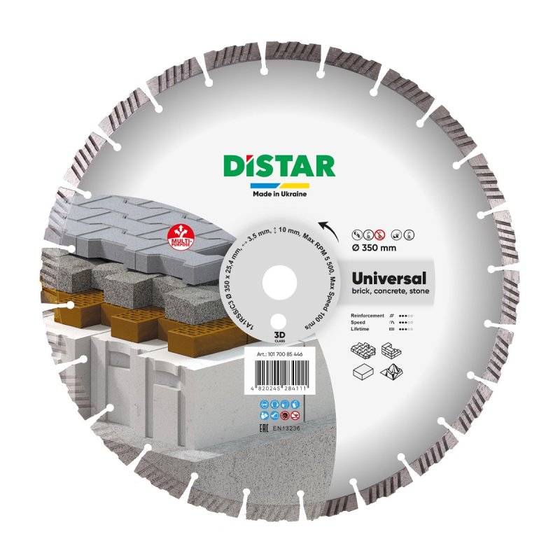 Diamentowa tarcza tnąca 1A1RSS 350 Universal