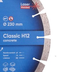 Diamentowa tarcza tnąca 1A1RSS 232 Classic H12