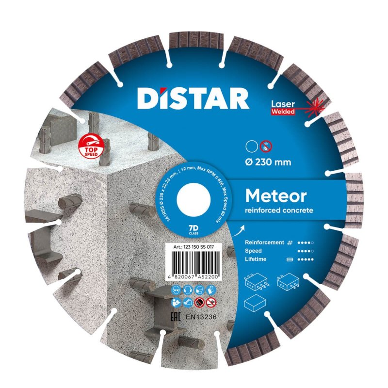 Diamentowa tarcza tnąca 1A1RSS 230 Meteor