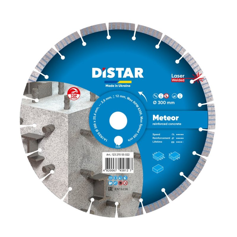 Diamentowa tarcza tnąca 1A1RSS 300 Meteor