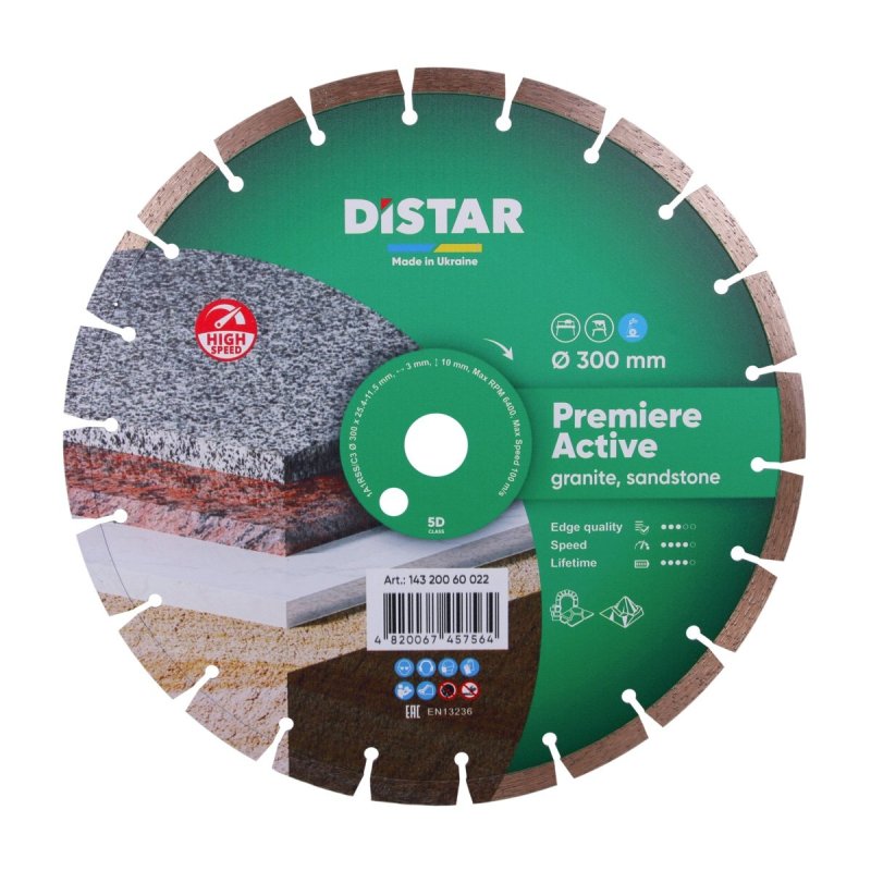 Diamentowa tarcza tnąca 1A1RSS 300 Premier Active