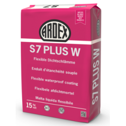 ARDEX S 7 PLUS W Elastyczny szlam uszczelniający, biały 15 kg