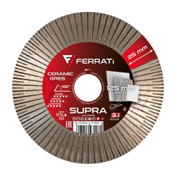Tarcza diamentowa tnąca i szlifująca 125mm SUPRA