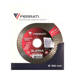 Tarcza diamentowa tnąca i szlifująca 125mm SUPRA