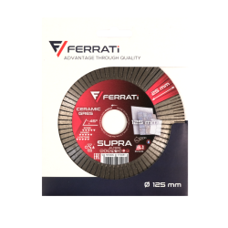 Tarcza diamentowa tnąca i szlifująca 125mm SUPRA