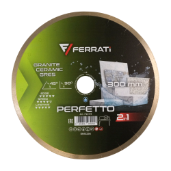 Tarcza diamentowa tnąca 2in1 300mm PERFETTO