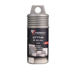 Otwornica diamentowa DDV-T 25mm M14 ATTIVA