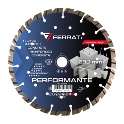 Tarcza diamentowa tnąca 230mm PERFORMANTE