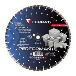 Tarcza diamentowa tnąca 400mm PERFORMANTE