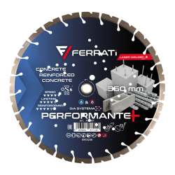 Tarcza diamentowa tnąca 350mm DiA SYSTEMA PERFORMANTE PLUS