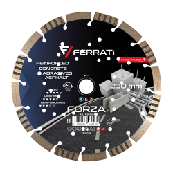 Tarcza diamentowa tnąca 230mm FORZA
