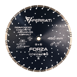 Tarcza diamentowa tnąca 450mm FORZA