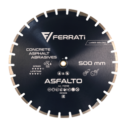 Tarcza diamentowa tnąca C1S 500mm ASFALTO