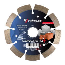 Tarcza diamentowa tnąca C3-W 125mm CONCRETO PLUS