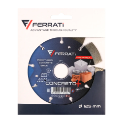 Tarcza diamentowa tnąca C3-W 125mm CONCRETO PLUS