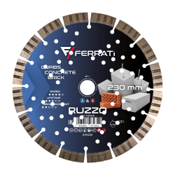 Tarcza diamentowa tnąca 230mm RUZZO
