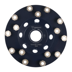 Tarcza diamentowa garnkowa szlifująca DGW-F 125mm MOSTRO