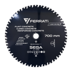Tarcza diamentowa tnąca 700mm SEGA