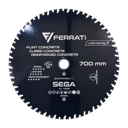 Tarcza diamentowa tnąca 700mm SEGA