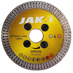 JAKKI TARCZA DO CIĘCIA I PODCINANIA 75xM14