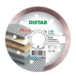Diamentowa tarcza tnąca 1A1R 125 Hard ceramics