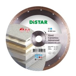 Diamentowa tarcza tnąca 1A1R 250 Hard ceramics Advanсed