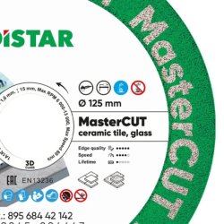 Diamentowa tarcza tnąca 1A1R V 125x22,23 MasterCUT